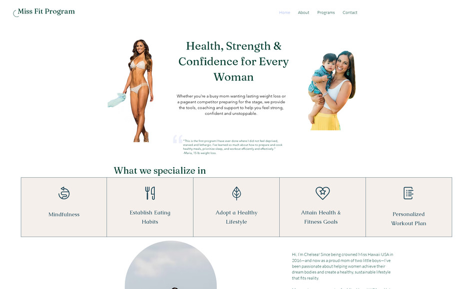 Miss Fit Program: undefined