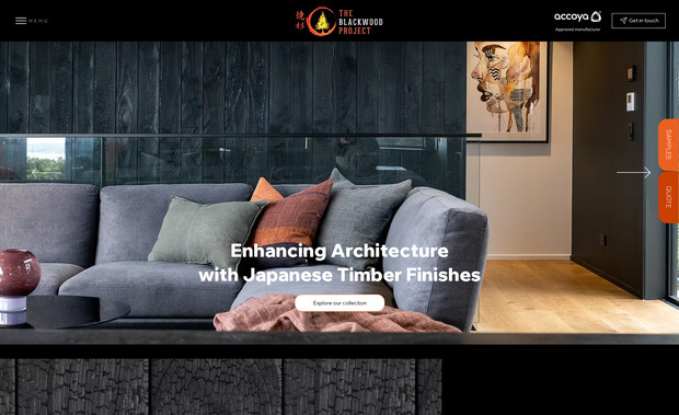 The Blackwood Project : An outstanding example of Wix Studio power and elegance. This site lives in the la-grange point between development and design. 