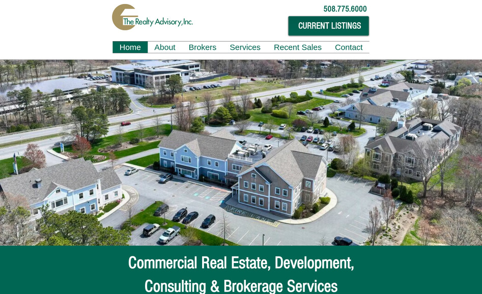 The Realty Advisory: The Realty Advisory website was built to position the company as a trusted real estate partner for buyers, sellers, and investors across Cape Cod. Using Wix as the foundation, we created a modern, user-friendly site that highlights key services, featured listings, and the advisory team’s expertise. Each service category is clearly organized for easy browsing, ensuring visitors can quickly understand how The Realty Advisory can support their real estate goals. The site includes strong visual elements, intuitive navigation, and clean layouts that showcase listings and market insights. With integrated calls to action such as “Current Listings”, the site makes it easy for clients to take the next step and connect with the team. The overall design reflects a professional, local-focused brand while offering a streamlined experience for anyone seeking real estate guidance on Cape Cod.