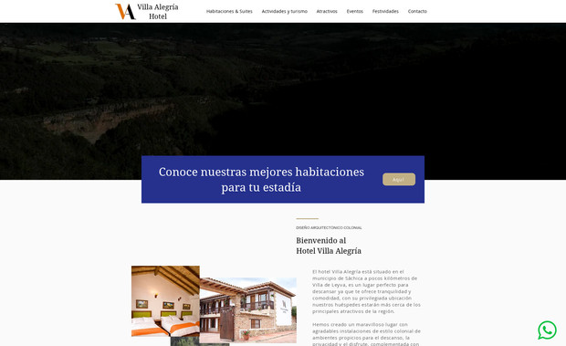 Hotel Villa Alegría: Die Website des Villa Alegría Hotels wurde so gestaltet, dass sie eine intuitive und einfache Benutzererfahrung bietet. Mit einer optimierten Reservierungsfunktion können die Gäste schnell und problemlos ihre Buchungen vornehmen. Die Seite ist klar strukturiert und ermöglicht es den Besuchern, die benötigten Informationen effizient zu finden. Die Website ist vollständig responsive, was eine flüssige Nutzung auf allen Geräten garantiert.