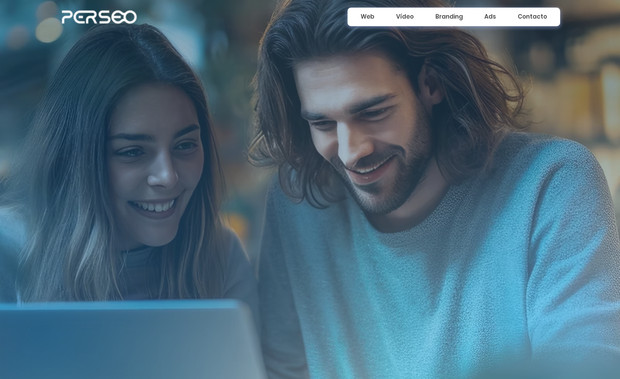 Perseo: Sitio web de agencia de marketing