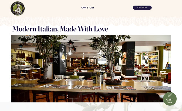 Pasta Pesto: Created an elegant and modern website for a customer in Wildwood, New Jersey. We highlighted the Italian roots and simple ingredients that they use to create amazing food.