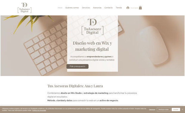 Asesora digital: Mi web