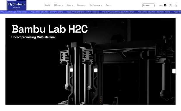 Hydrotech: An advance store e-commerce website