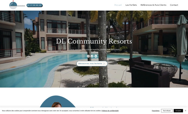 DL CommunityResorts: Community Management à Marseille

Nous avons été sollicité pour une refonte complète de site avec dynamisation de la page d'accueil.