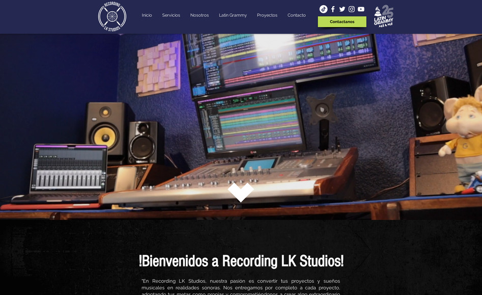Recordinglk: estudio de grabación profesional