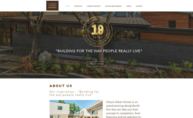 classicurbanhomes.com: This modern, clean cut website expresses the types of homes Classic Urban Homes builds. In this design we wanted to bring out a fresh and simple feel so that the visitor can focus on what our client has to offer, while having a clean and user friendly website.