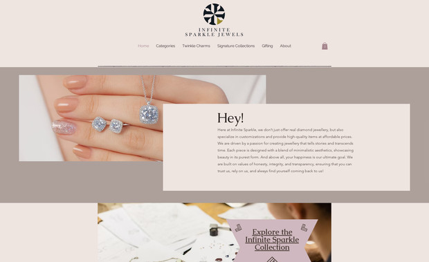 Infinite Sparkle: Infinite Sparkle | Custom Web Development 