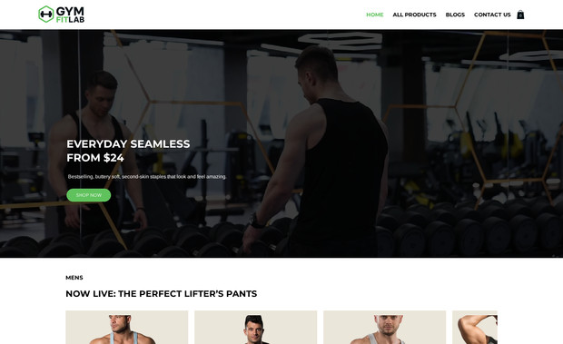 Gym Fit Lab: A clothing brand focused on stylish and comfortable activewear for everyday fitness and lifestyle. We built their online store with a modern design, smooth navigation, and easy shopping features to showcase products and make the customer experience simple and enjoyable.