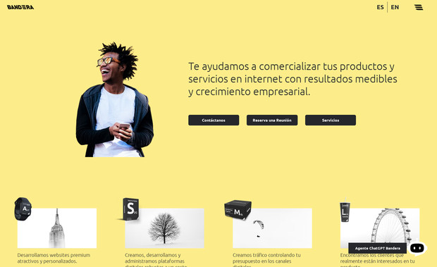 Tienda Bandera: Te ayudamos a comercializar tus productos y servicios en internet con soluciones digitales que aceleran tu crecimiento empresarial.