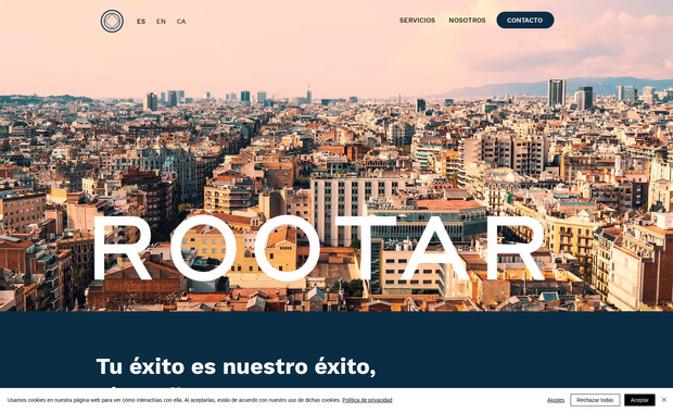 Rootar.es – Sitio Web Multilingüe para el Mercado Español y Catalán: 🇪🇸 Español

Rootar.es – Sitio Web Multilingüe para el Mercado Español y Catalán

Contexto:
Rootar.es necesitaba un sitio web moderno y funcional, orientado al mercado español, especialmente Barcelona, y disponible en Español, Catalán e Inglés para alcanzar a un público diverso.

Solución:
Desarrollamos un sitio web en Wix con diseño responsivo y navegación intuitiva, integrando los tres idiomas de manera clara y eficiente. Cada versión lingüística mantiene la identidad de la marca y facilita la experiencia del usuario local e internacional.

Resultado:
El sitio permite a Rootar.es comunicar su propuesta de valor en varios idiomas, mejorar su visibilidad en línea y conectar con clientes de distintas regiones, proyectando profesionalismo y confiabilidad.

🇬🇧 English

Rootar.es – Multilingual Website for the Spanish and Catalan Market

Context:
Rootar.es required a modern and functional website aimed at the Spanish market, particularly Barcelona, with Spanish, Catalan, and English versions to reach a diverse audience.

Solution:
We developed a Wix website with responsive design and intuitive navigation, integrating the three languages clearly and efficiently. Each language version preserves the brand identity while ensuring a smooth user experience for local and international visitors.

Result:
The website enables Rootar.es to communicate its value proposition in multiple languages, enhance online visibility, and connect with clients across regions, projecting professionalism and trustworthiness.