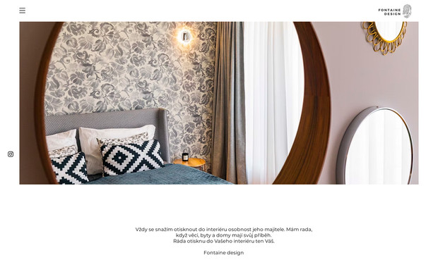 Fontainedesign: Interior design. Website design, SEO, Google Analytics integration.