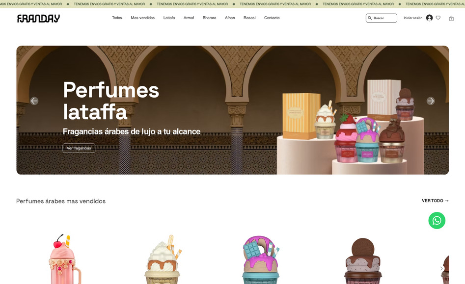 Franday.com.mx: Proyecto de desarrollo de ecommerce end to end y optimización para SEO