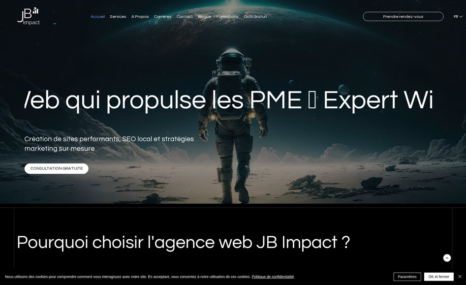JB Impact X2023: Expert Wix & Marketing Numérique SEO Growth Marketing