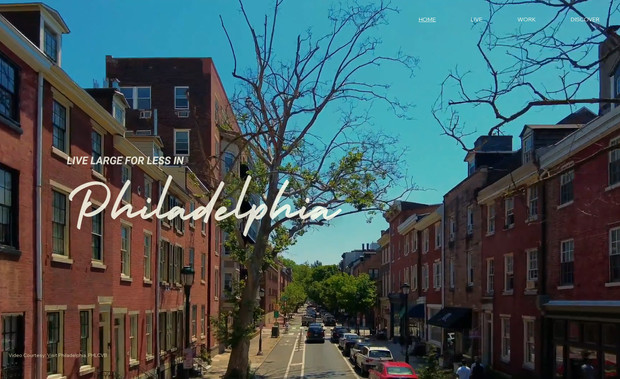 LiveWorkPhiladelphia: Living in Philly Website