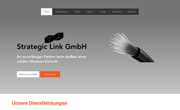 Strategic Link GmbH: Webseiten Design überarbeitet