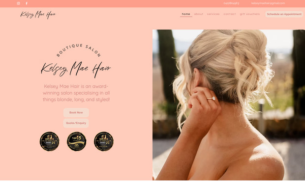 Kelsey Mae Hair: undefined