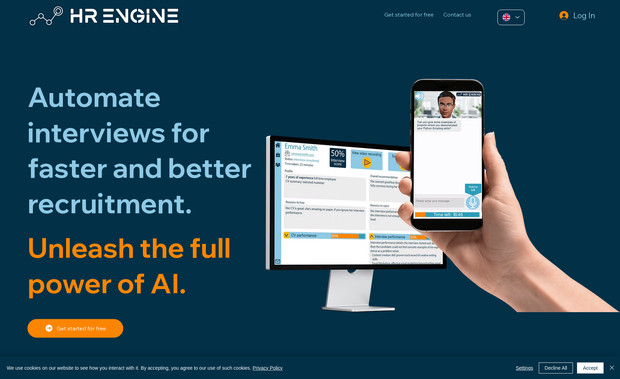 HR Engine: Création site internet
