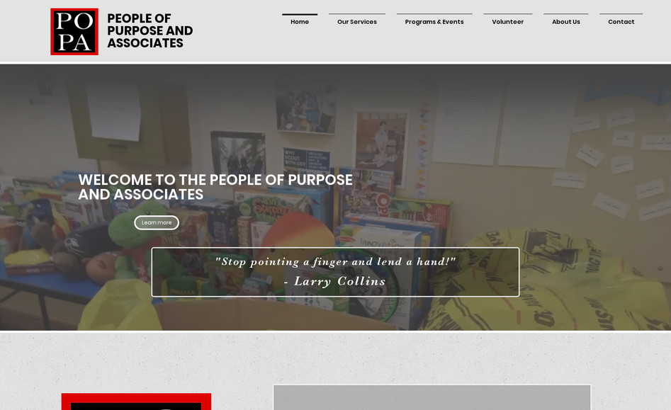 PopaPDX: Outstanding Multi-Page Website for POPAPDX