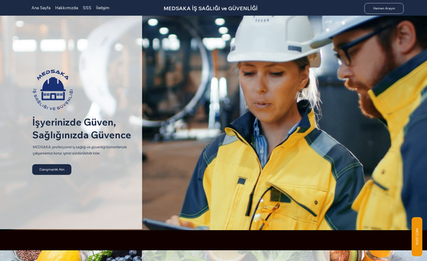 Medsaka İş Sağlığı ve Güvenliği: Medsaka İş Sağlığı ve Güvenliği Kurumsal web sitesini yayına almış olmanın mutluluğunu yaşıyoruz.