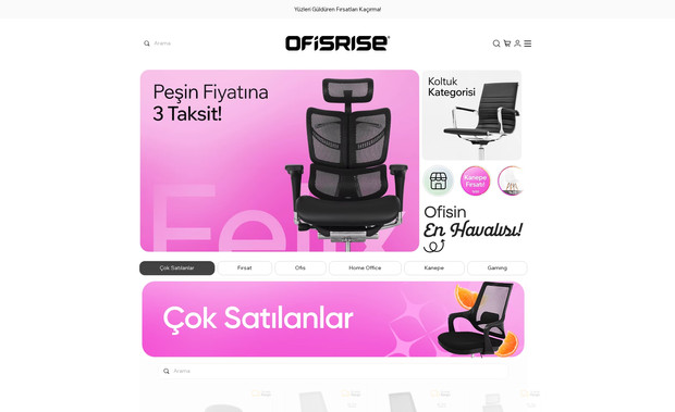 Ofisrise e-Commerce: Improved e-Commerce experience made by RATHBONE Digital with Fatura, Shipping integrations