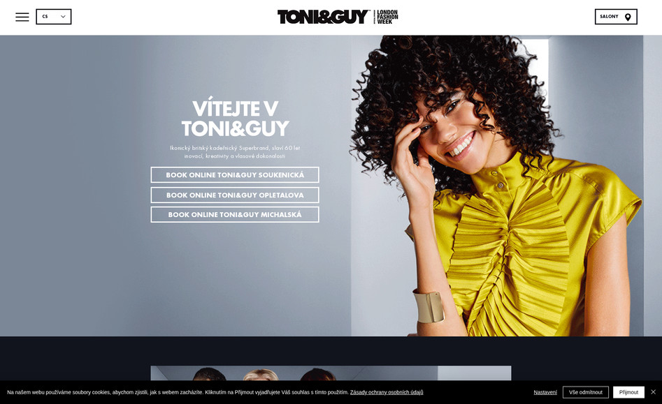 TONI&GUY CZECH: Haircut studio