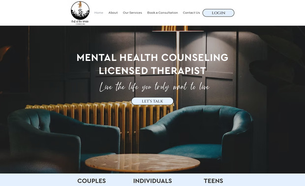 Out Of The Webb Counseling: A calming and professional website created for Out Of The Webb Counseling, designed to support individuals seeking mental health services. This project highlights a serene design, easy-to-navigate pages, and essential features like service descriptions, appointment scheduling, and resources for clients. The website reflects the practice’s compassionate approach and commitment to client care.