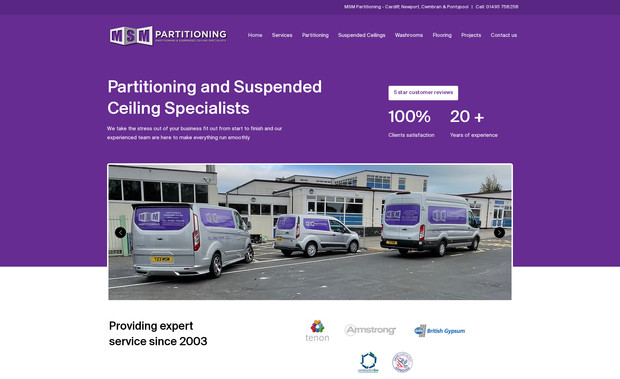 MSM Partitioning: Its a WixStudio website with multiple pages and contact form