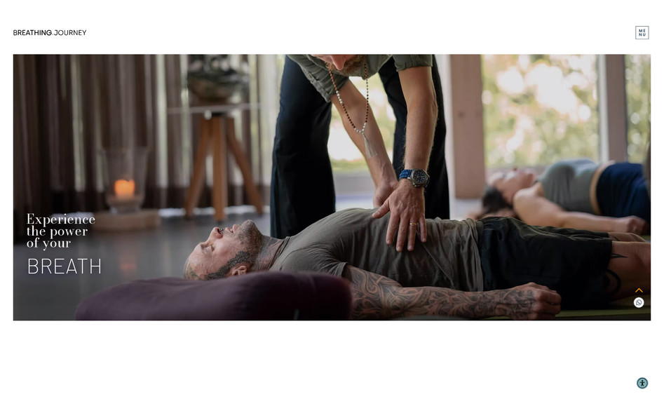 Breathing Journey: Strategy
Site map
Branding - logo, font, color palette
Site design and Construction
SEO
Accessibility
Mobile adaptation & Responsiveness