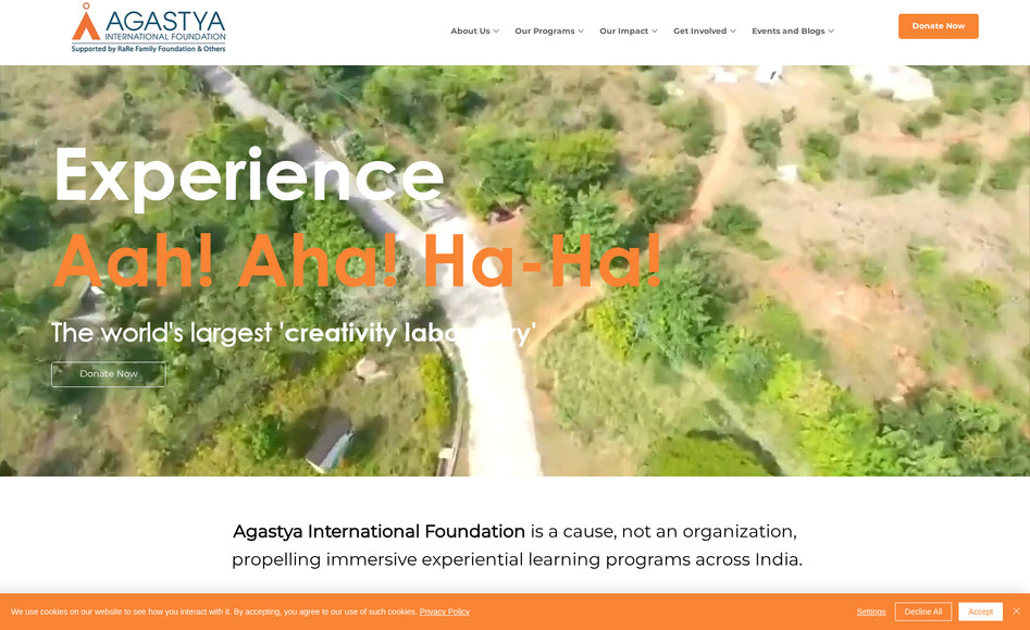 Agastya Foundation: Nonprofit orgnaization