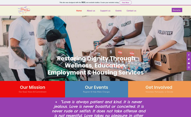 BIts Of Love: Bits Of Love was founded to remind women, children, and men along the journey, everyone needs bits of love to thrive. It should never become easy to turn away from our youth whether LGBTQIA, substance abuse, sexual exploitation, or for any other reason, and definitely not when presented in homelessness.