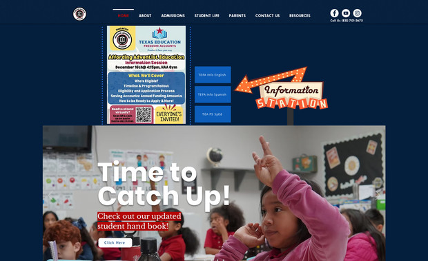 Houston Adventist Academy: Collaborating with https://www.houaa.org/: We worked closely with the client to understand their specific requirements, objectives, and target audience. Our role involved translating their vision and branding guidelines into a visually appealing and functional website design.