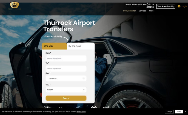 Taxi Booking System: We created a bespoke taxi booking system which charges according to the journey details based on a base rate, mileage and airport fees. We created this by masterfully adapting Wix Bookings using Velo code.