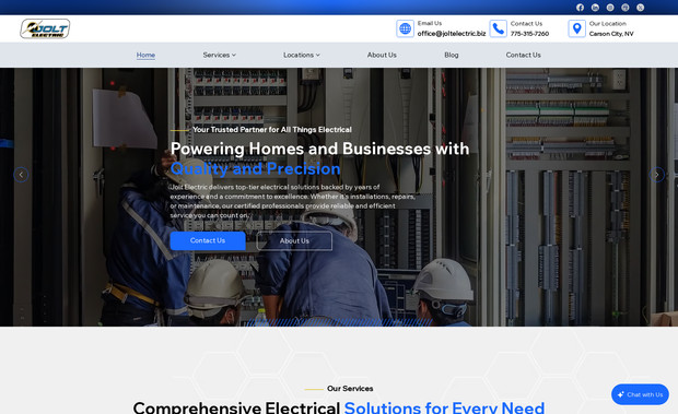 Jolt Electric: Upgrade from Wix Classic to Wix Studio