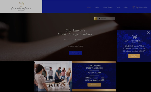 Creme de la Creme Academy: The company had an unbranded site. The goal of this project was 360° brand development for America's first vegan spa franchise. This was an exciting project to bring to life the overall mission to merge plant-based and luxury, giving meaning to Crème de la Crème. I defined the entire brand look and feel, including startup business development, company culture tonality, categorization, and color scheme. After the brand was launched, the client saw:20% revenue increase during the pandemic, 50% membership increase in sign-ups, upgrades, and referrals. Four investors approached the client - local, national, and international.One successful franchise was sold. This project consisted of Branding, Website design along with Content Strategy for the client.