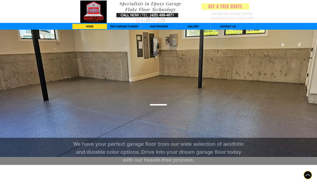 Garage Flakes: Epoxy Garage Flake Floors