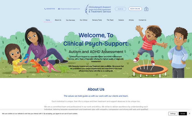 Clinicalpsychsupport: Clinical Psych Support’s website is designed with the client in mind. From the moment visitors arrive, they’re greeted with a serene and approachable interface that guides them through various mental health services. 

Whether it’s individual therapy, psychological assessments, or couples counseling, the site makes it easy to find and understand what’s available.

With features like detailed clinician profiles, a streamlined appointment booking system, and a blog full of helpful resources, Clinical Psych Support ensures that clients feel supported every step of the way. 

The site’s design reflects a commitment to making quality psychological care accessible and inviting for all.
