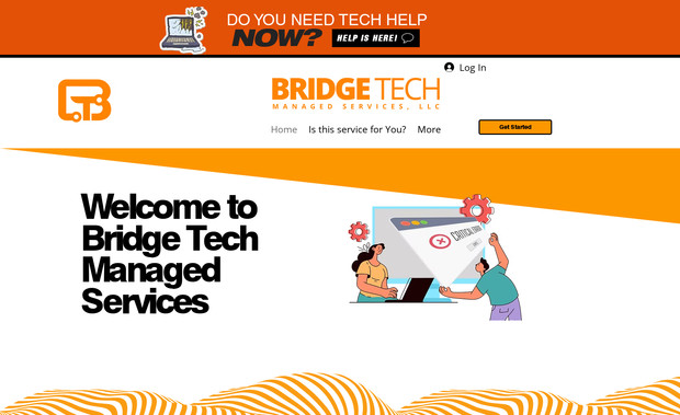 IT Services Website for Tech & Infrastructure Company: A modern, professional website built for an IT and managed services company. The site highlights core offerings such as infrastructure management, cloud solutions, and cybersecurity, with a clean layout that speaks to reliability and technical expertise. Designed for easy navigation, service clarity, and lead generation through strategically placed calls-to-action.