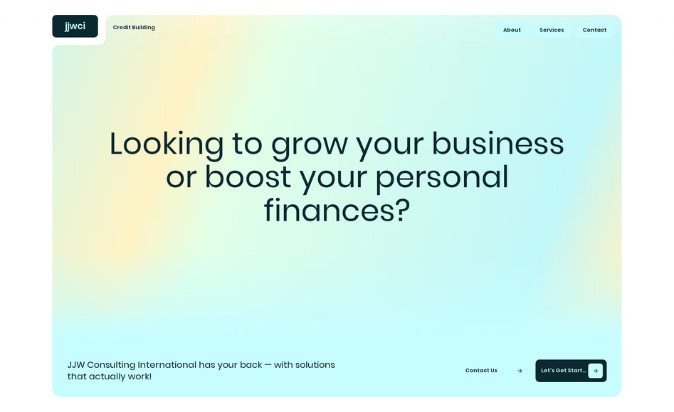 JJW Builds Credit: Site designer. Content writer. Graphic designer. SEO manager. Lead manager.