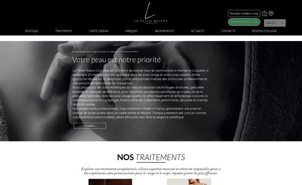 La Petite Maison: Institut de beauté 