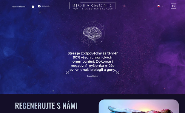 Bioharmonic: Bioharmonic is a new company healing and recover people with their unique red light, sound and vibration technique.  