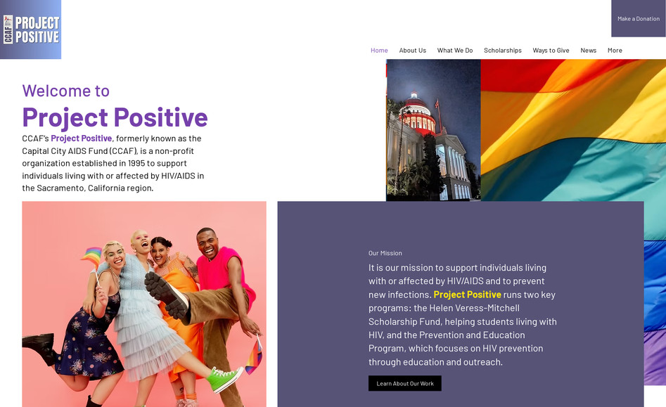 Capital City Aids: Real Connection Media partnered with Capital AIDS Fund to create a professional, mission-driven website that amplifies their advocacy, fundraising, and grantmaking efforts in the fight against HIV/AIDS. The site was designed to inform, inspire, and support action—featuring clear pathways for donations, resources, and organizational history. With a focus on accessibility and impact, the new website serves as a digital hub for community engagement and support.