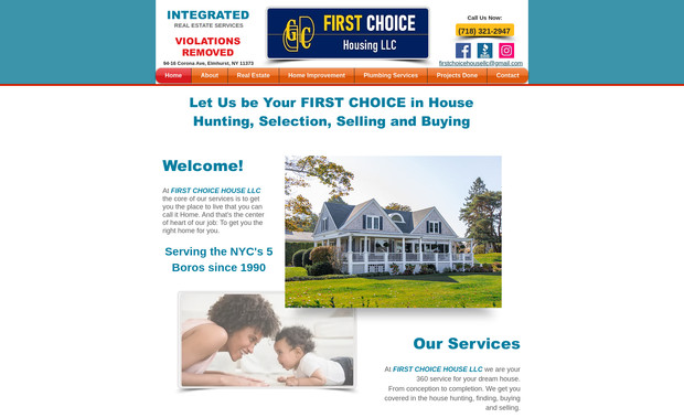 First Choice House: Real Estate and Building Violations Removal Service in NY