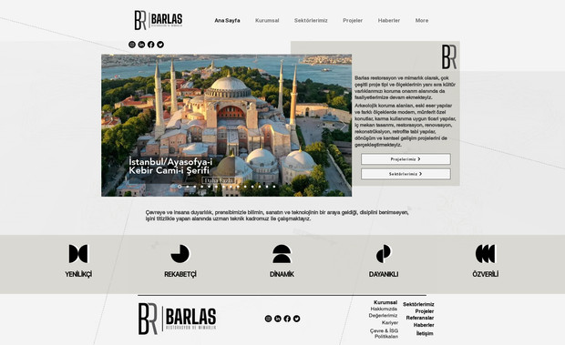 Barlas Restorasyon: Restoration company website