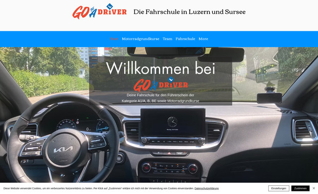 Go Be A Driver: - Webdesign
- SEO
- SEA
- Datenschutz, Impressum