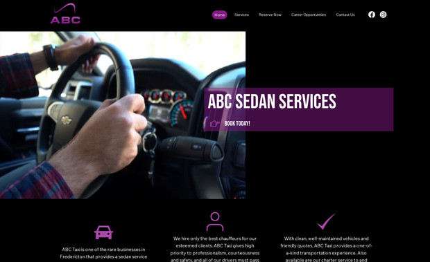 ABC Transportation Services: Fully-new website design
