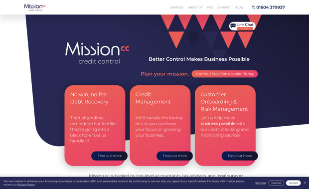Mission CC: Mission cc is backed by top-level accountants, tax advisors, and legal support from CANDEY legal. As a small agency we are agile and highly cost effective.