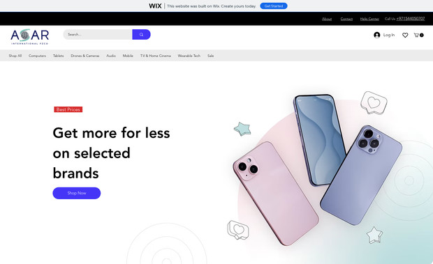 Asarinter: Project: AsarStore – Website Design

Built the AsarStore eCommerce website from scratch using Wix Studio. Developed a user-friendly, responsive design with seamless product listings, shopping cart integration, and secure payment options. Focused on custom branding, smooth navigation, and SEO optimization for an enhanced shopping experience.