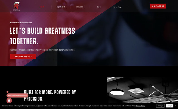 Spartan Athletique : This is my client website Spartan Athletique in which I design the mega menu and redesign the complete website.