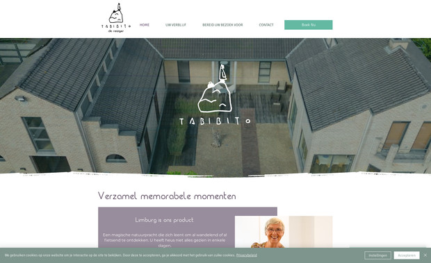 Tabibito B&B: Website + Foto's